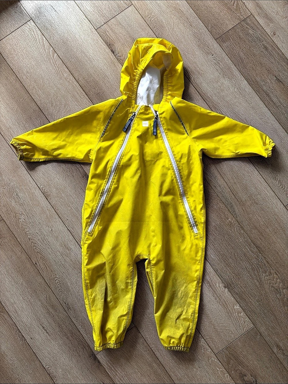MEC Baby 24M Yellow Heritage Newt Rain Suit